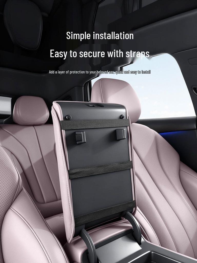 XPeng MONA M03 Console Armrest Heightening Pad Leather Case Car Interior Protection Accessories