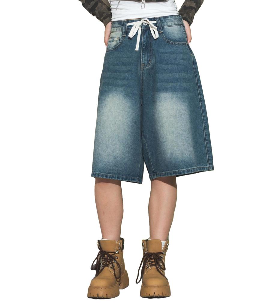 WEGO Blast Denim Denim Summer Medium Size L Shorts, Pants, Pants, Shorts, Bottoms, Clothes, Women's, Denim,