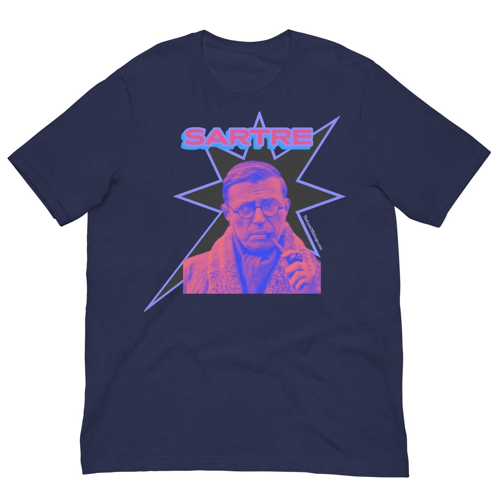

Жан-Поль Сартр - Легкий комфортный T-shirt 3XL