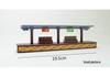 Electric Train Model Toy Track Set: Railway Crossing, Tunnel, and Bridge Accessories for Simulation and Sand Table Scenes