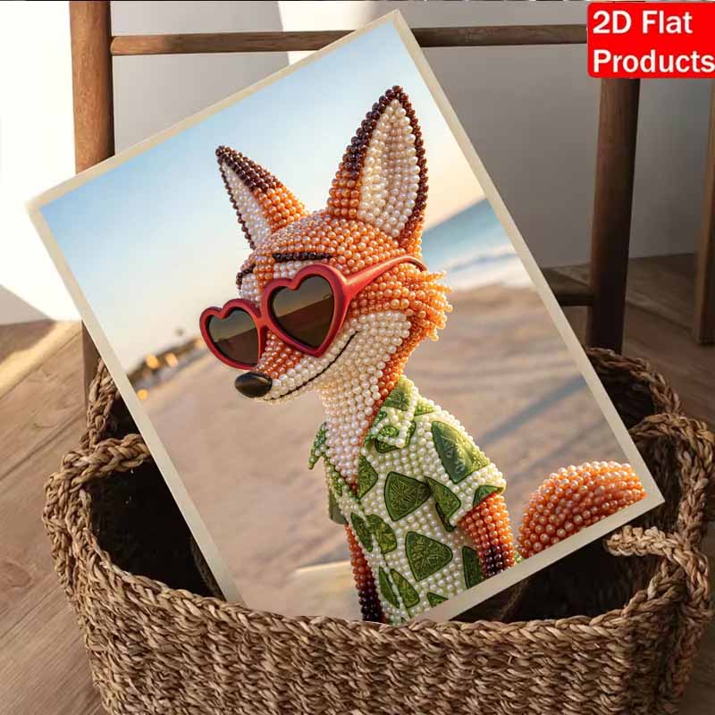 Disney DIY Pearl Art Painting Zootopia Nick Home Wall Decoration Pearl Gemstone Painting Pictures Crafts Home Decoration