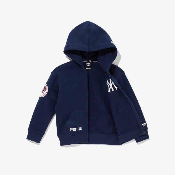 New Era Mlb New York Yankees Zip Up Hoodie Ocean Kaven 14443511