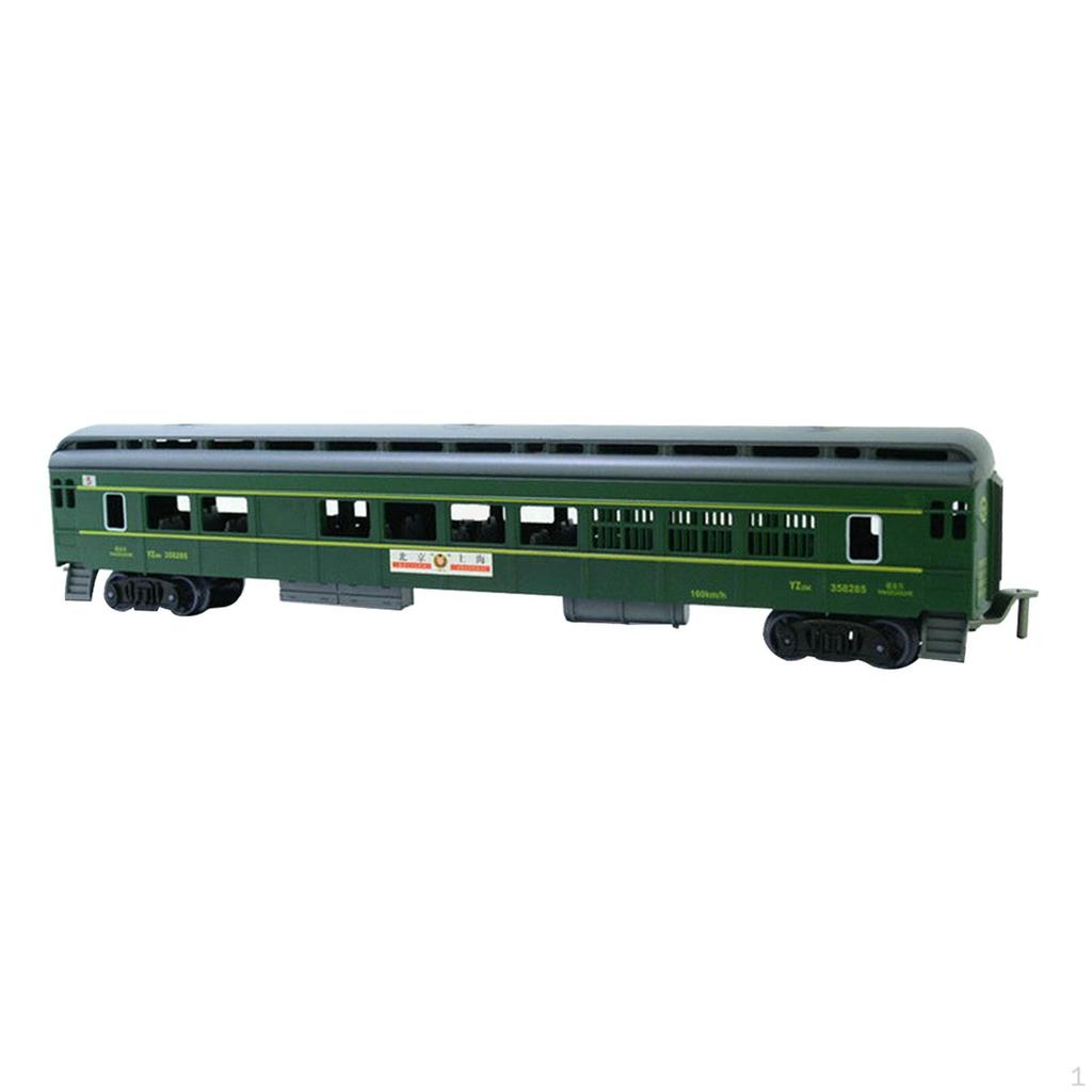 Express Freight Car Model Train Set 1:87 - Railway Playset for Kids' Birthday Gifts