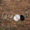 NonSlip Outdoor Washing Line Camping Stretch Clothesline Travel Washing Line with Solid Beads Windproof Clothesline