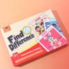 Find The Difference Puzzle Board Game Card Rewritable Picture Books Puzzle Toy  Development Toy