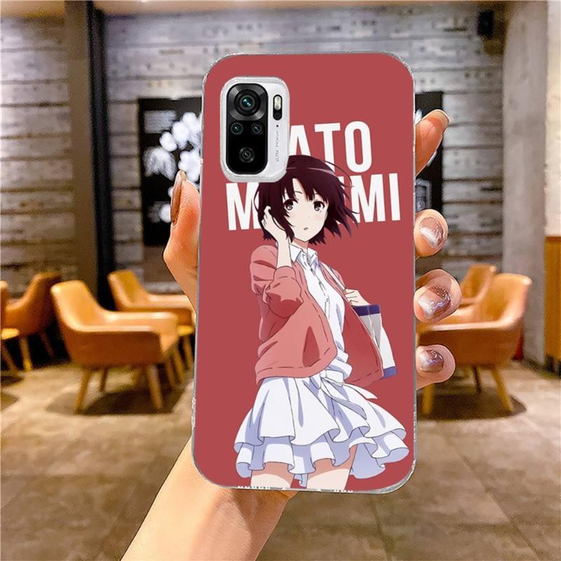 

Katou Megumi Saekano Чехол для телефона для Xiaomi 12 11T 10 9 Redmi Note 11 10 10S Pro Redmi 9 9A 8 Прозрачная накладка для телефона Redmi 8