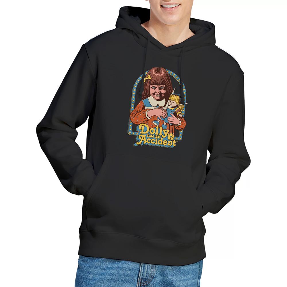 Steven Rhodes Unisex Adult Dolly Has An Accident Hoodie