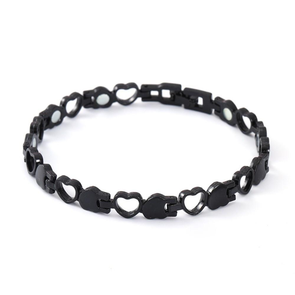 Heart Shape Health Magnetic Bracelet Anti Radiation Women Girls Bangle  Fashion Jewelry