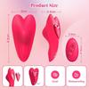 Mini Bullet Remote Control Wearable Panty Vibrator Dual Stimulation Clitoral G-spot Stimulation Massager Female Adult Sex Toy Portable Masturbator New
