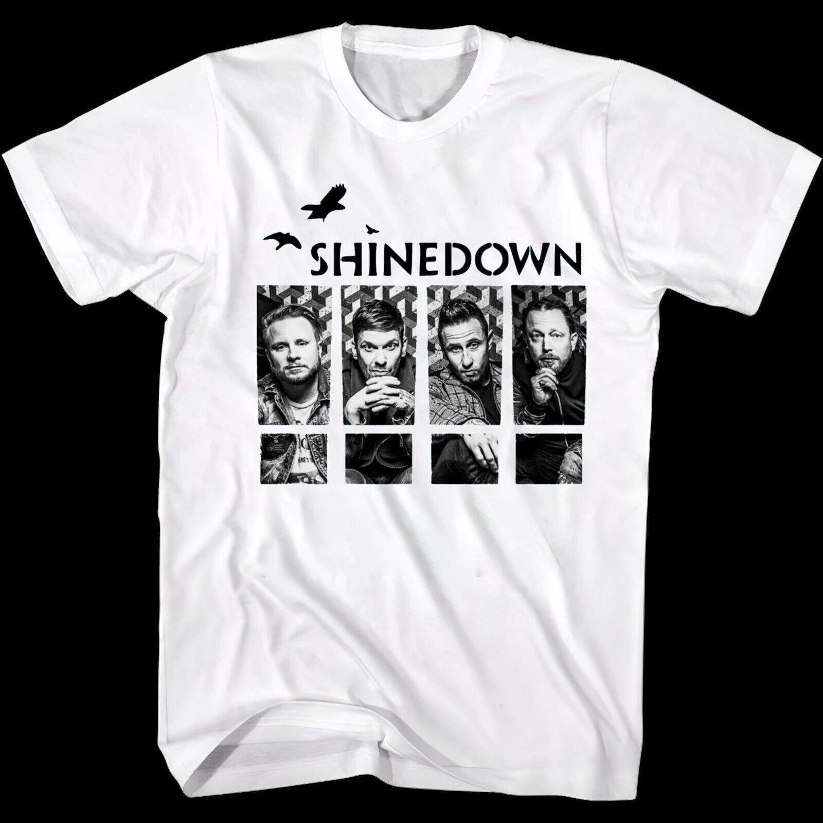 Rare Shinedown Band T-shirt New Unisex For Men Women M