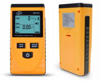 MĚŘIČ ELEKTROMAGNETICKÉHO POLE TESTER VLN - 1999V/m, 100uT - CE 5G