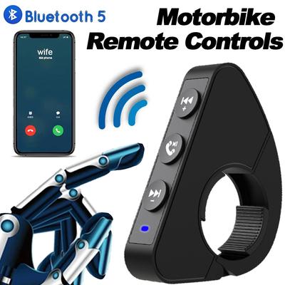 Bezdrátové Bluetooth 5.3 Dálkové tlačítko Helmový sluchátko Motocykl / Kolo Řídítka Ovladač médií Dálkové ovládání na volantu