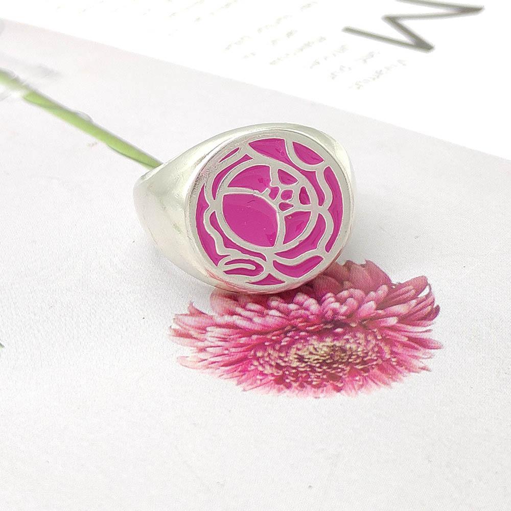 Nuova Moda Anime Tenjo Utena Anello Cosplay Unisex Apertura Regolabile Anelli per Coppia Accessori Gioielli Regali