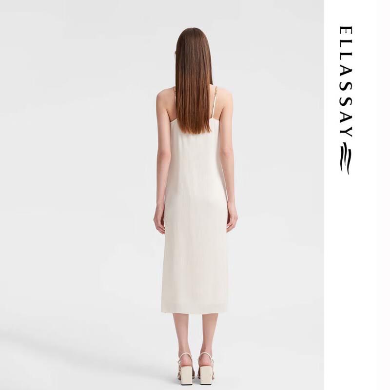 ELLASSAY Women's Spring/Summer Pleated Strap Dress