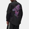 Y-3 Graphic Shirt Long Sleeve Single Breasted Loose Fit Shirt Men Shirts Black JE9274