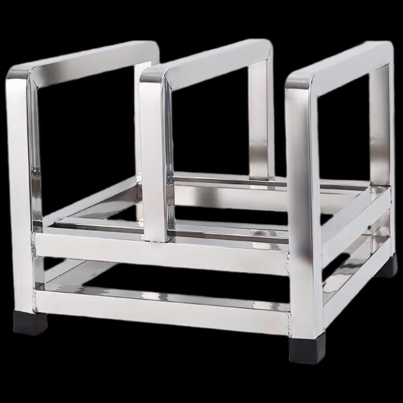 Stainless Steel Multi-Purpose Cutting Board & Knife Rack