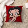 Animation BBetty BBoop Maple Design Cushion Cover Happy Autumn Harvest decor Holiday Decorati Pillow Cover