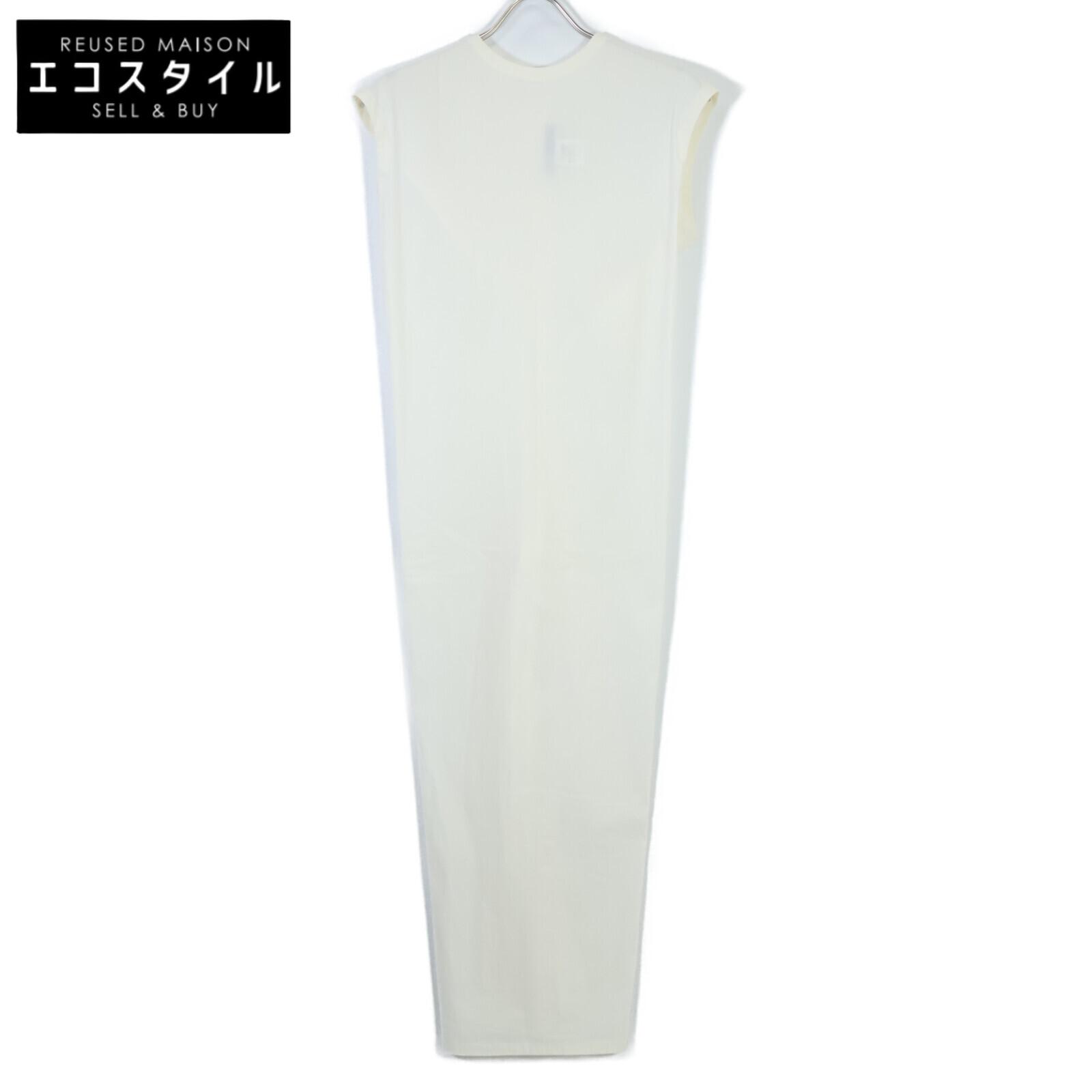 

ISSEY MIYAKE IM41FH502 24Stainless Steel Ivory Stretch Deformed Dress dress 3 IvoryUsed