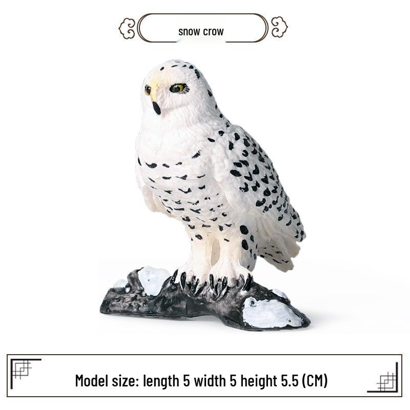 Wildlife Simulation Model: Tiger, Lion, Panda, Elephant, Rhinoceros, Kangaroo, Leopard, Horse, Sheep Toy Set