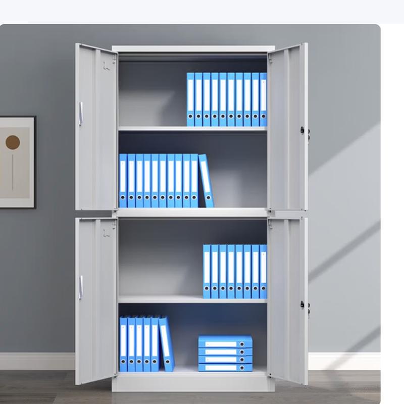 Metal Double-Section Office Archive Cabinet