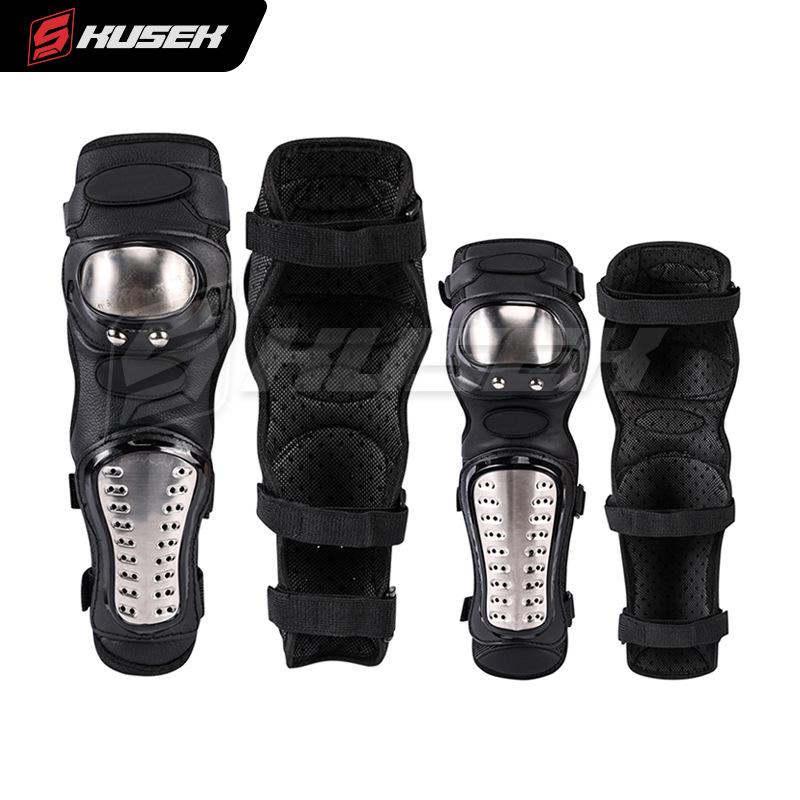 KUSEK Motorcycle Protective Gear: Windproof Knee & Elbow Pads for Cycling and Riding.