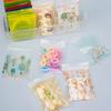 PE Self Sealing Bag Transparent Thick Plastic Jewelry Antioxidant Seal Storage Bags Small Size Dustproof Zipper Packaging Bag