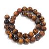 1 Strand 4 6 8 10 12 14mm Natural Yellow Tiger Eye Stone Beads Smooth Round Loose Beads For Jewelry Making DIY Necklace Bracelet