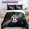 Σετ Κλινοσκεπασμάτων 3 Τεμαχίων με Σχέδιο Juventus FC Μαλακό Φιλικό προς το Δέρμα Πλενόμενο Σετ Κάλυμμα Παπλώματος & Μαξιλαροθήκες Για Όλες τις Εποχές Υπνοδωμάτιο