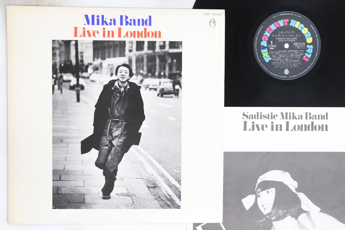 

LP Record SADISTIC MIKA BAND - Live In London DTP72185 DOUGHNUT 1976 Japan Japanese Pop/Rock Used