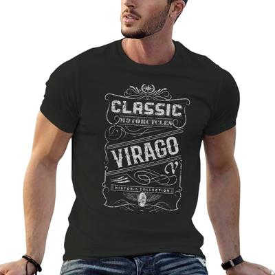 Virago XV 535, XV 750, XV 1100 Ιστορικά Μπλουζάκια blank προσαρμοσμένα t-shirt γραφικά t-shirts υπέροχα ανδρικά αστεία t-shirts