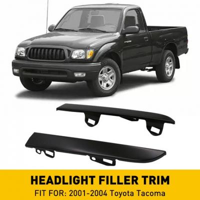 Fit For 2001-2004 Toyota Tacoma Front Bumper Grille Headlight Filler Trim Panels