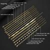 13pcs Fashion Geometric Pearl Bracelet Set for Women Simple Boho Gold Color Twist Smooth Chain Design Bracelets Elegant Jewelry