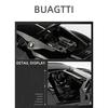 1/32 Bugatti La Voiture Noire Black Dragon Supercar Spielzeug-Legierung Auto Druckguss & Spielzeug Fahrzeuge Auto Modell Auto Spielzeug für Kinder