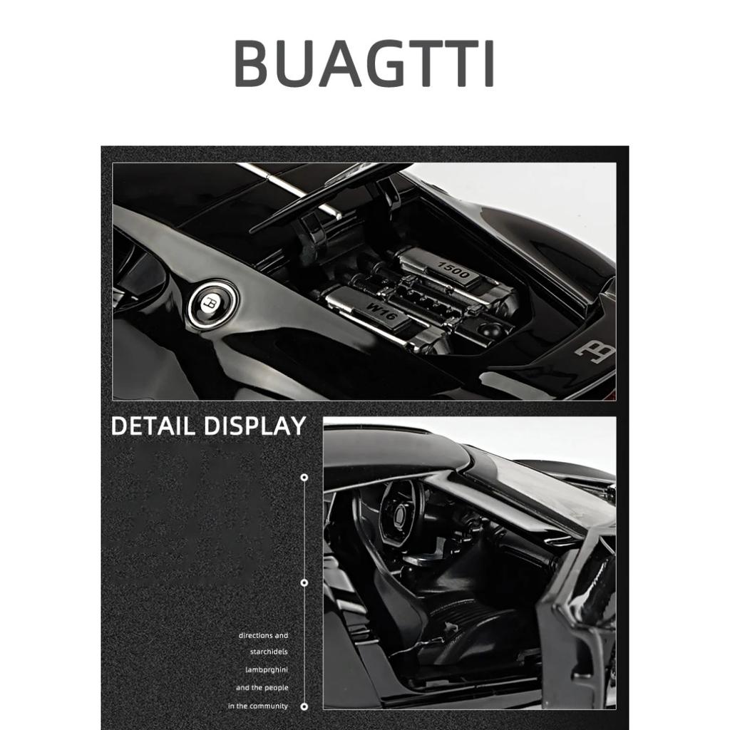1/32 Bugatti La Voiture Noire Black Dragon Supercar Spielzeug-Legierung Auto Druckguss & Spielzeug Fahrzeuge Auto Modell Auto Spielzeug für Kinder