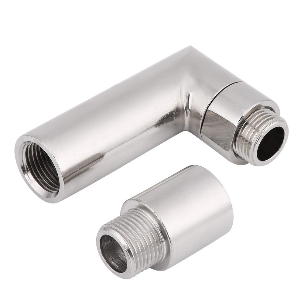 4Pcs O2 Oxygen Sensor 90 Degree Angled Extender Spacer Bung Adapter Extension M18*1.5
