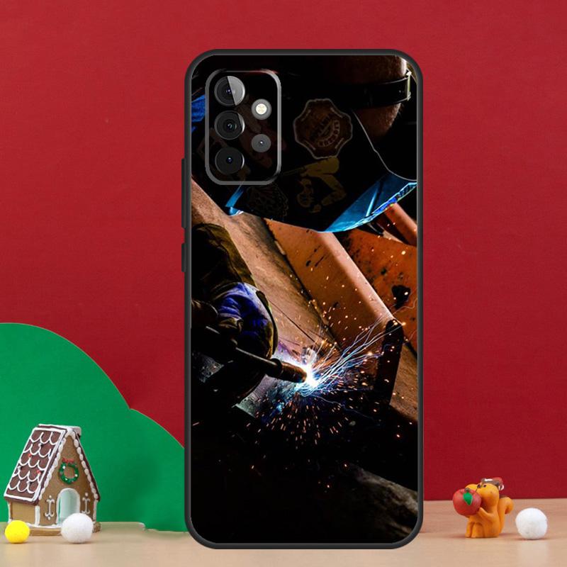 Schweißer Schweißen Heißes Metallarbeiter Hülle Für Samsung Galaxy A55 A52 A32 A12 A33 A06 A16 A26 A36 A56 A15 A53 A13 A34 A54 A14 A17