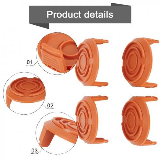4X Spool Cap Cover For WORX WG150 WG151 WG152 WG153 WG154 String Trimmer Parts