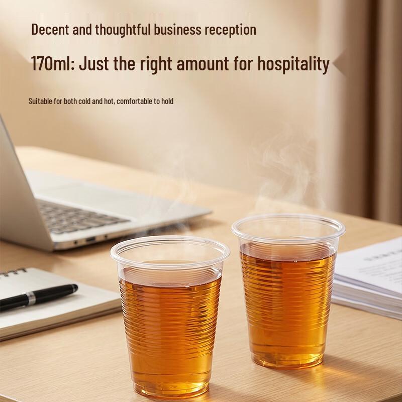 Xinya Thickened Clear Disposable Plastic Cups
