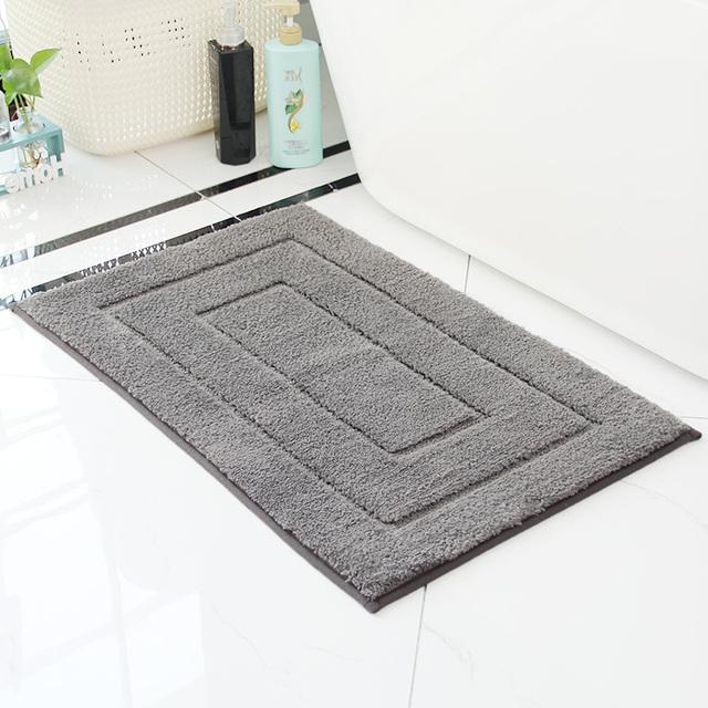 Super Absorbent Bath Mat Non -Slip Quick Drying Bathroom Rug Entrance Doormat Bathtub Floor Mats Toilet Carpet Home Decor