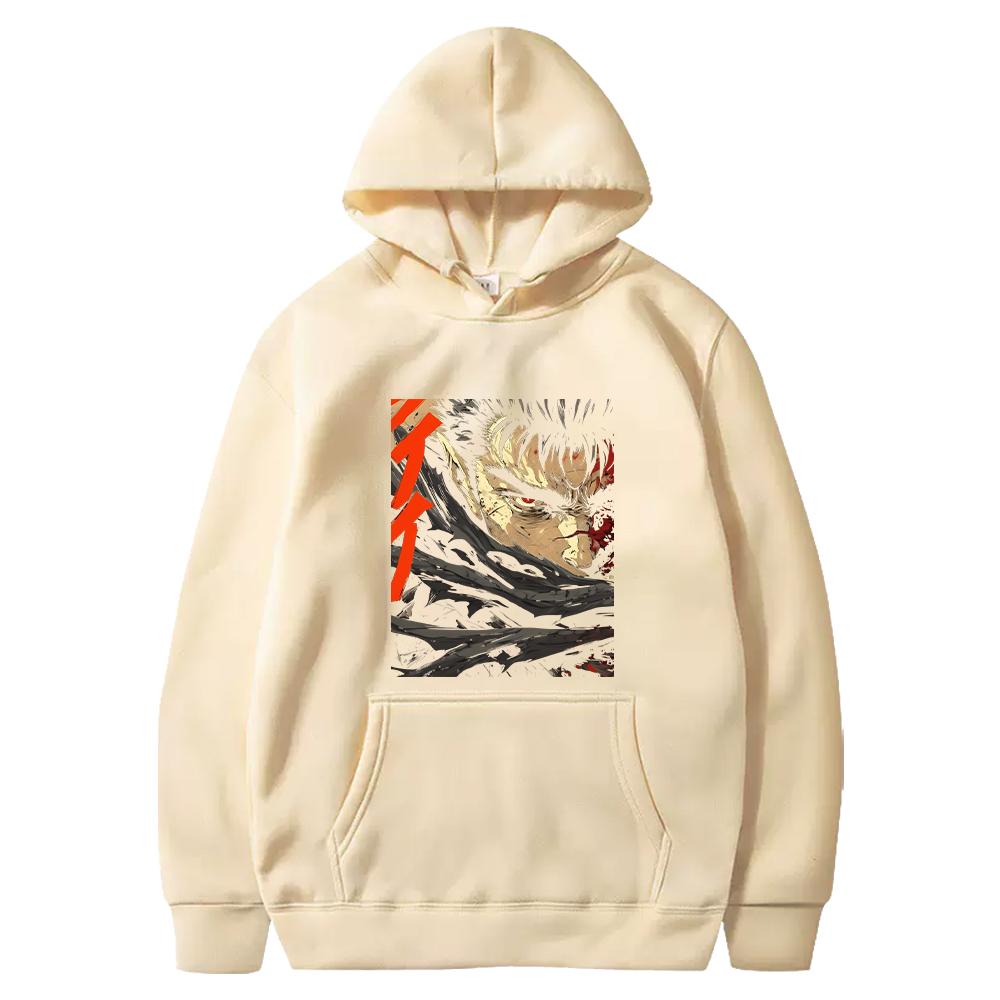 Guts Berserk Hoodie Anime Graphic Printed Sweatshirt Men Unisex Clothing Long Sleeve Fleece Loose Hooded Harajuku Streetwear