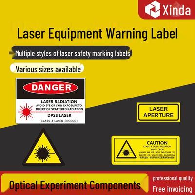 Warnschild Lasermarkierung - Einzelne Etiketten verfügbar