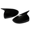 For Chevrolet Aveo Sonic 2011-2014 Car Rearview Side Mirror Cover Wing Cap Exterior Door Housing Shell Trim ABS Carbon / Black
