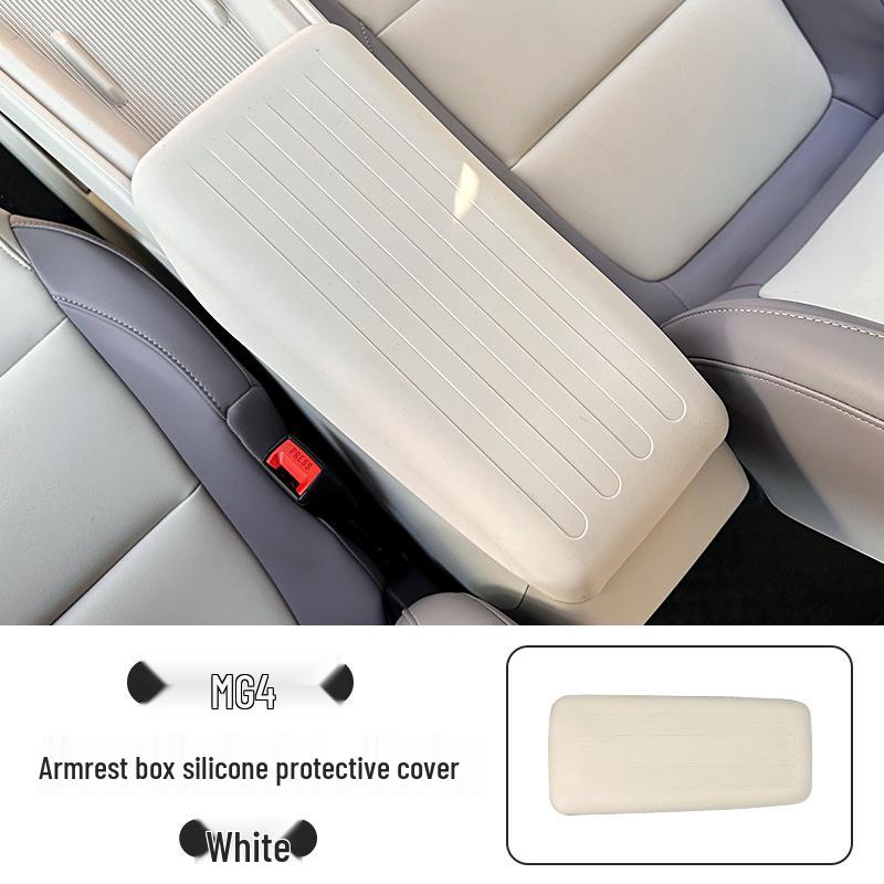 MG MG4 Armrest Box Silicone Cover for 26 Models - Car Interior Accessories