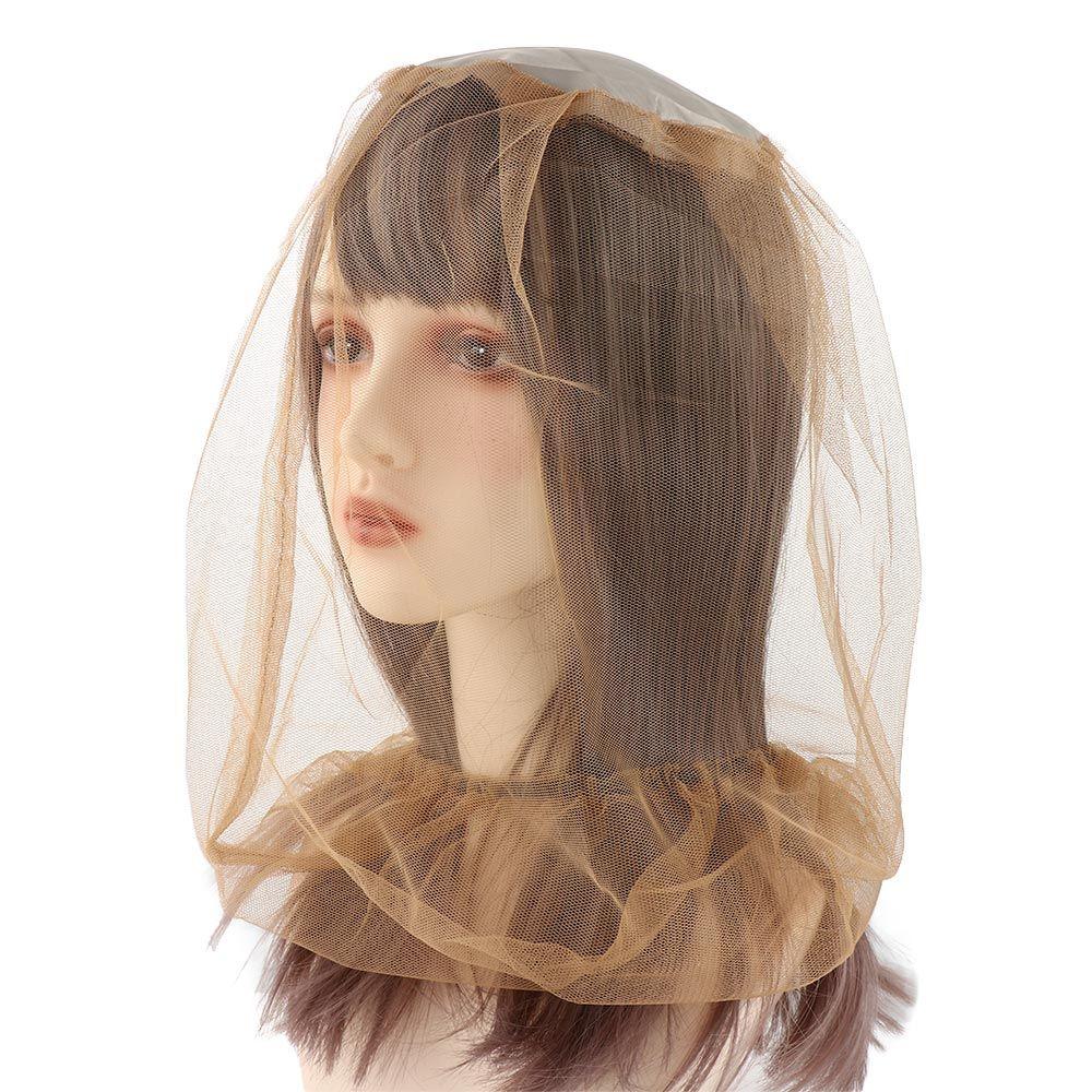 Bee Keeping Lightweight Camping Equipment Mosquito Insect Bug Mesh Hat Face Protector Net Head Cover Fishing Cap