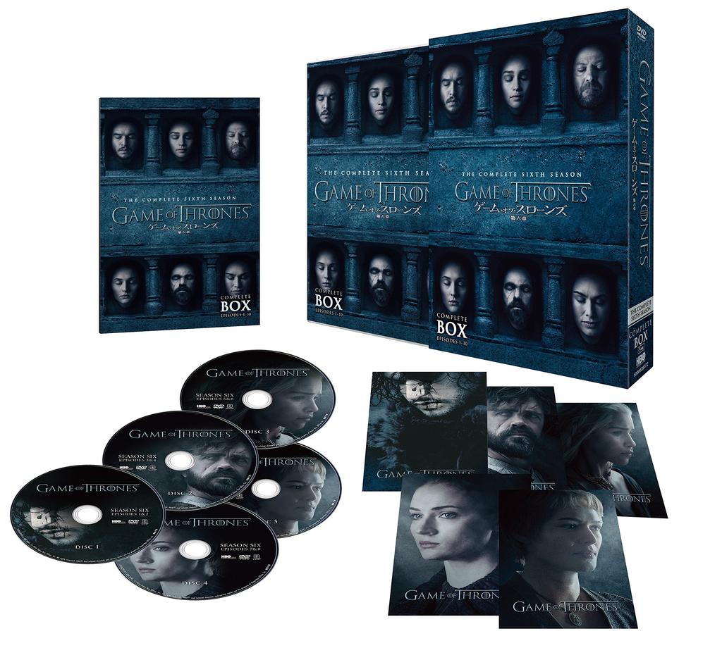 Game of Thrones Season The Winds of Winter Complete DVD Box Set 6 (5 Discs)
