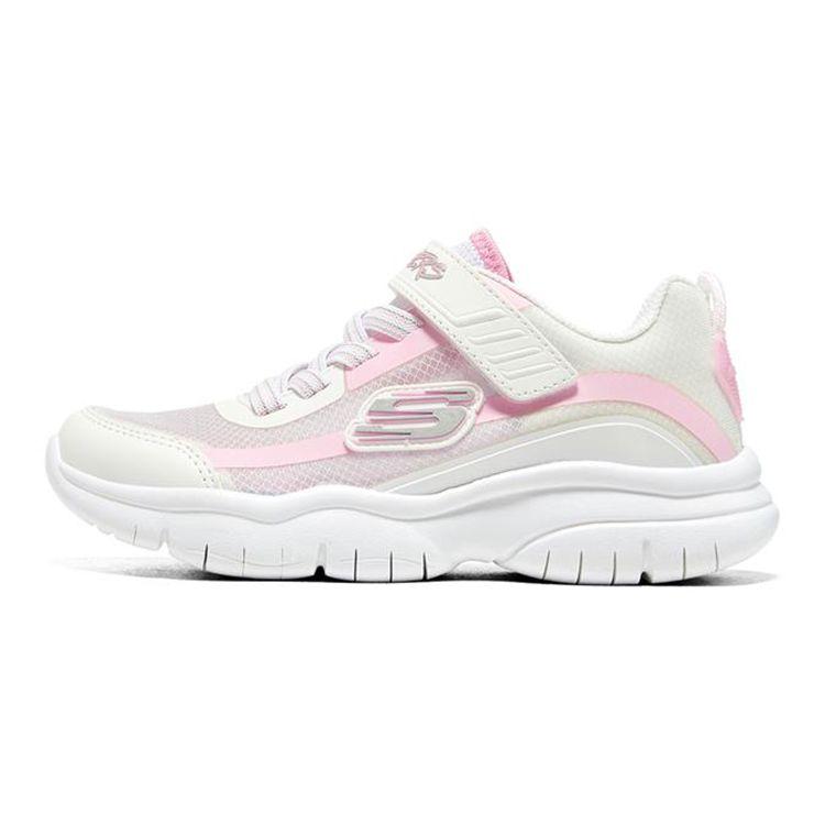 Skechers Flex Blast Sport Durable Low-Top Casual Shoes Kids sneakers White 302552L-WHP 27.5