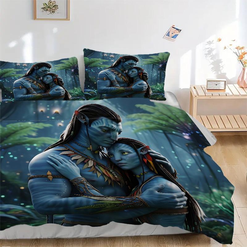Avatar Romance Fantasy Forest Print 3Pcs Bedding Setduvet Cover With 2 Bedropillowcase Home Birthday Gift