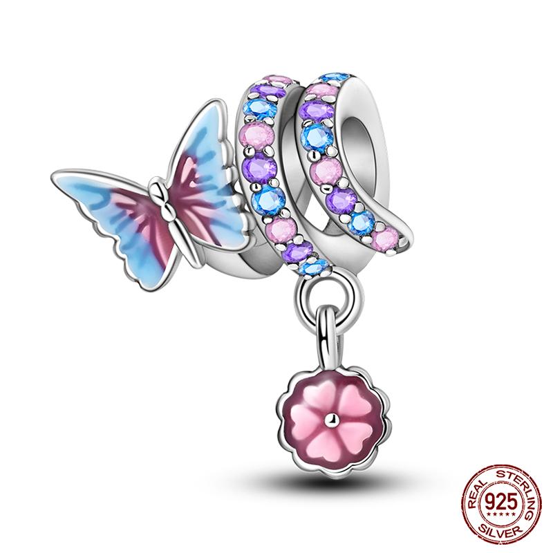 100% Copper Love Cross Bible Pendants Luminous Ufo Charms Beads Fit Qikaola Original Bracelet Fine Diy Jewelry Gift