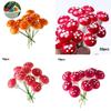 Vibrant Mini Colorful Mushroom Ornaments For Enchanting Dollhouse Garden Decor