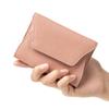 Nowa modna ultracienka portmonetka na drobne, prosta kreatywna wizytówka z pierwszej warstwy skóry bydlęcej, portmonetka, mini torebka do przechowywania